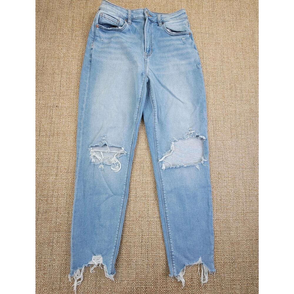 American Eagle Outfitters Light Blue High Rise Jeans